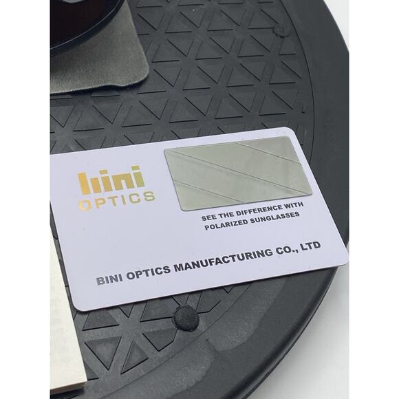 NEW BNUS Bill Benton Matte Black Polarized Sunglasses Brown HD Lenses Italy Gold - Picture 14 of 16